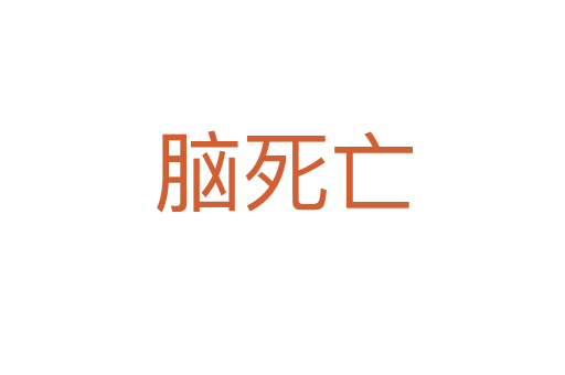 脑   亡